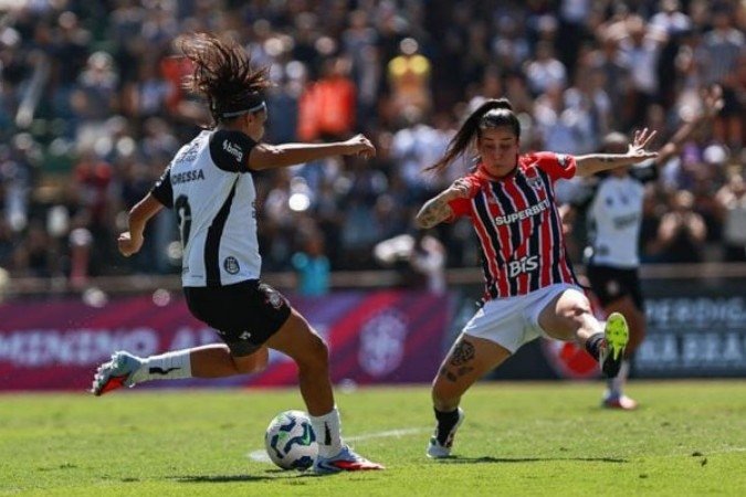 Corinthians empatou com o São Paulo e garantiu vaga na decisão do Brasileirão feminino - (crédito: Foto: Rebeca Reis / Staff Images Woman / CBF) Corinthians empatou com o São Paulo e garantiu vaga na decisão do Brasileirão feminino - (crédito: Foto: Rebeca Reis / Staff Images Woman / CBF)