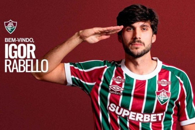 RABELLO - Entrou no fim. Fica, portanto, SEM NOTA - Foto: Lucas Merçon/Fluminense  