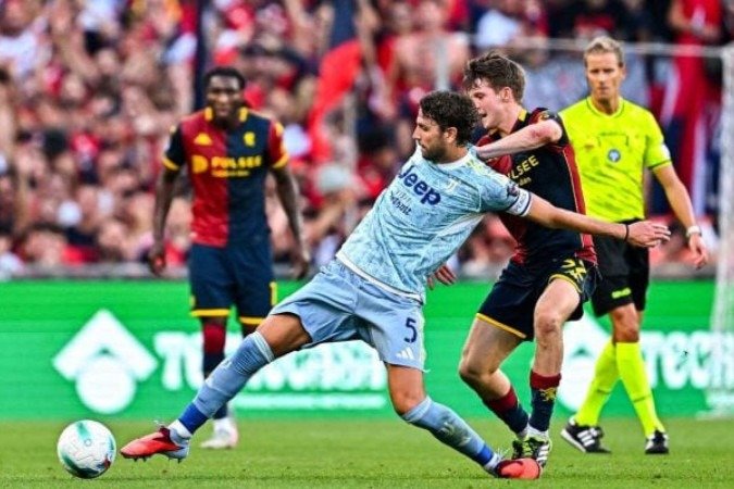 Juventus (de azul) vence o Genoa - (crédito: Foto: Simone Arveda/Getty Images) Juventus (de azul) vence o Genoa - (crédito: Foto: Simone Arveda/Getty Images)
