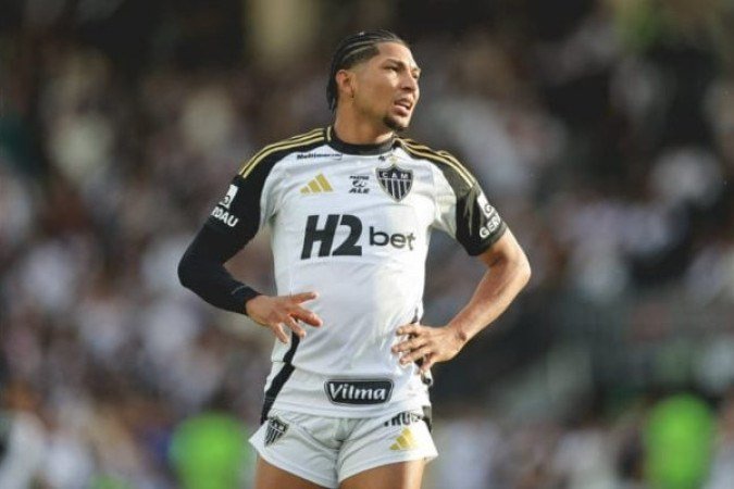 RONY - Entrou no fim e teve uma participaÃ§Ã£o nula, sem conseguir criar ou finalizar nenhuma jogada. NOTA: 5,0. Foto: Pedro Souza/AtlÃ©tico