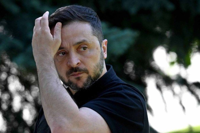 Volodymyr Zelensky - (crédito: Sergei SUPINSKY/AFP) Volodymyr Zelensky - (crédito: Sergei SUPINSKY/AFP)