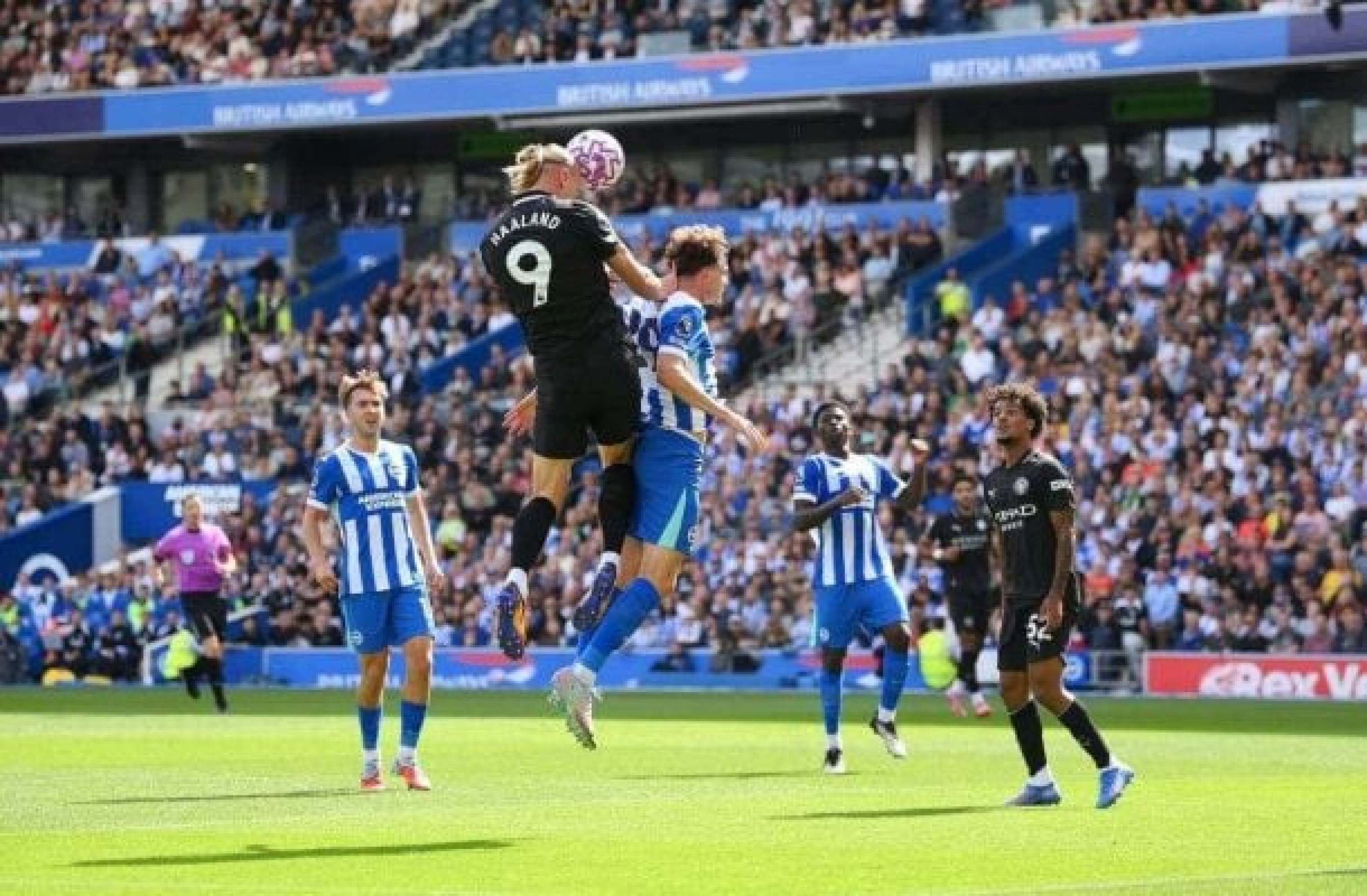 Manchester City perde de virada para o Brighton fora de casa