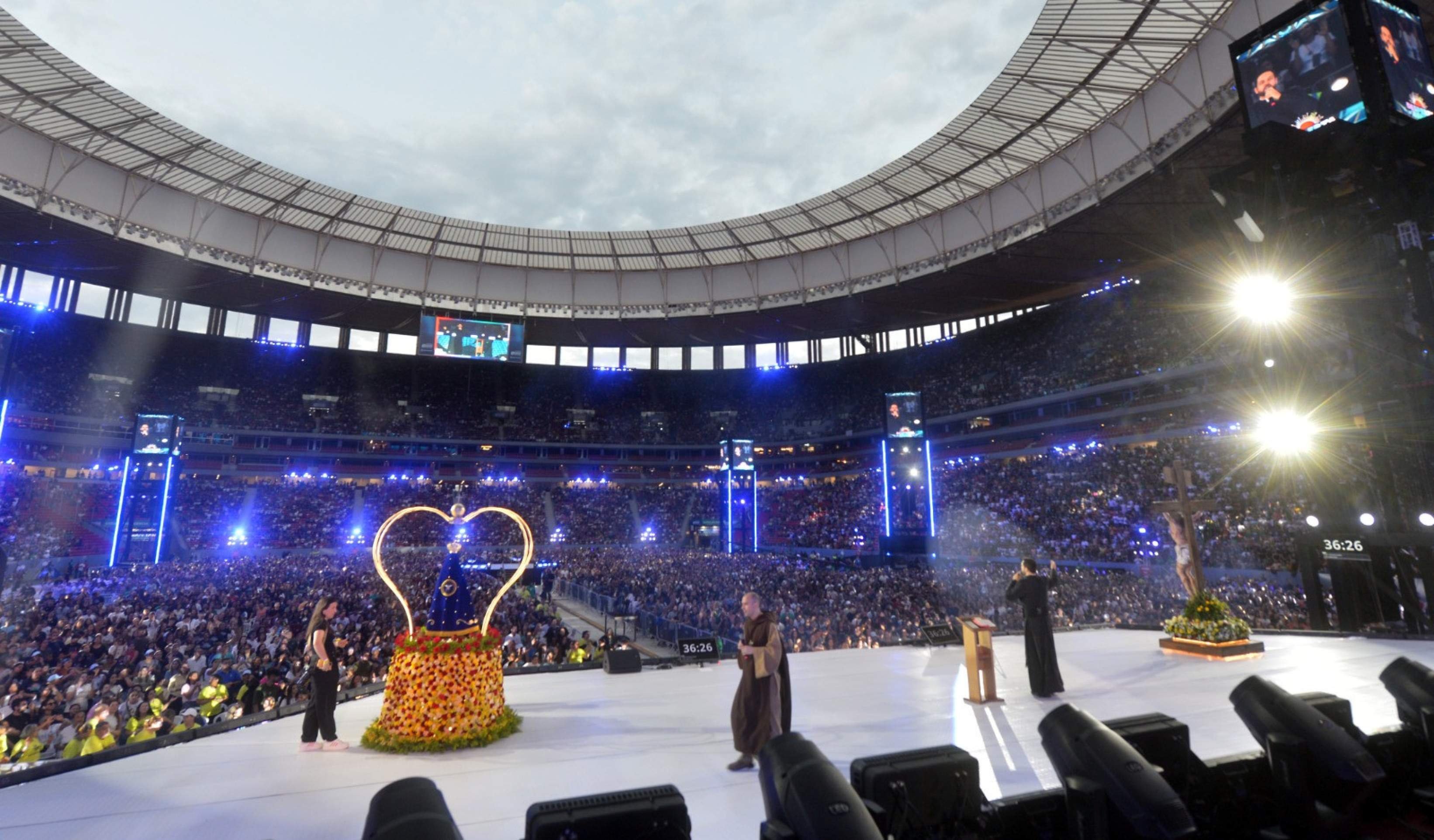 80 mil pessoas participaram do Desperta Brasil no Estádio Nacional Mané Garrincha neste fim de semana