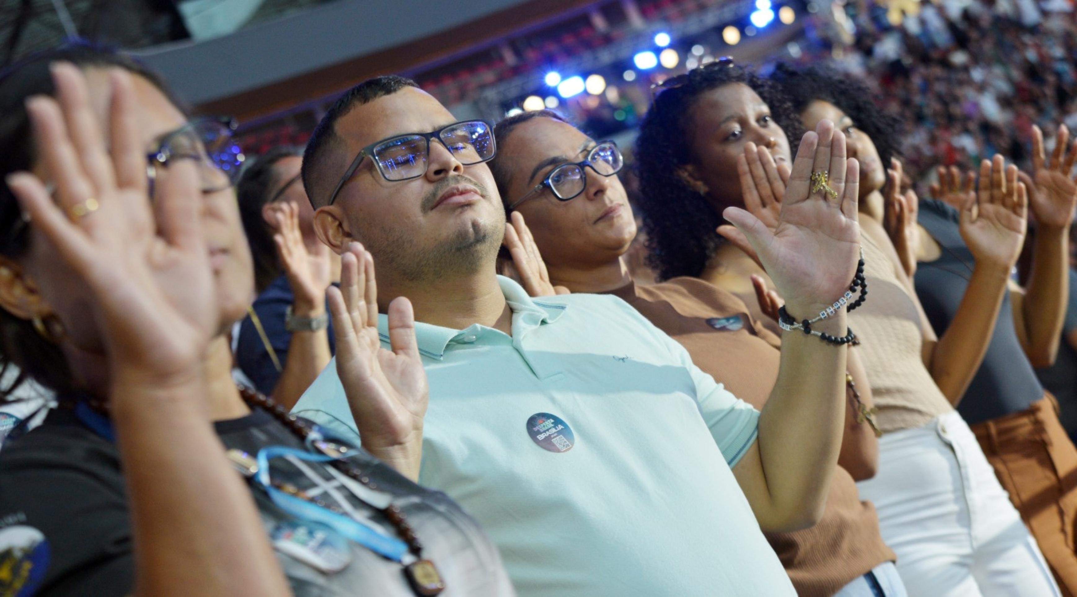 80 mil pessoas participaram do Desperta Brasil no Estádio Nacional Mané Garrincha neste fim de semana