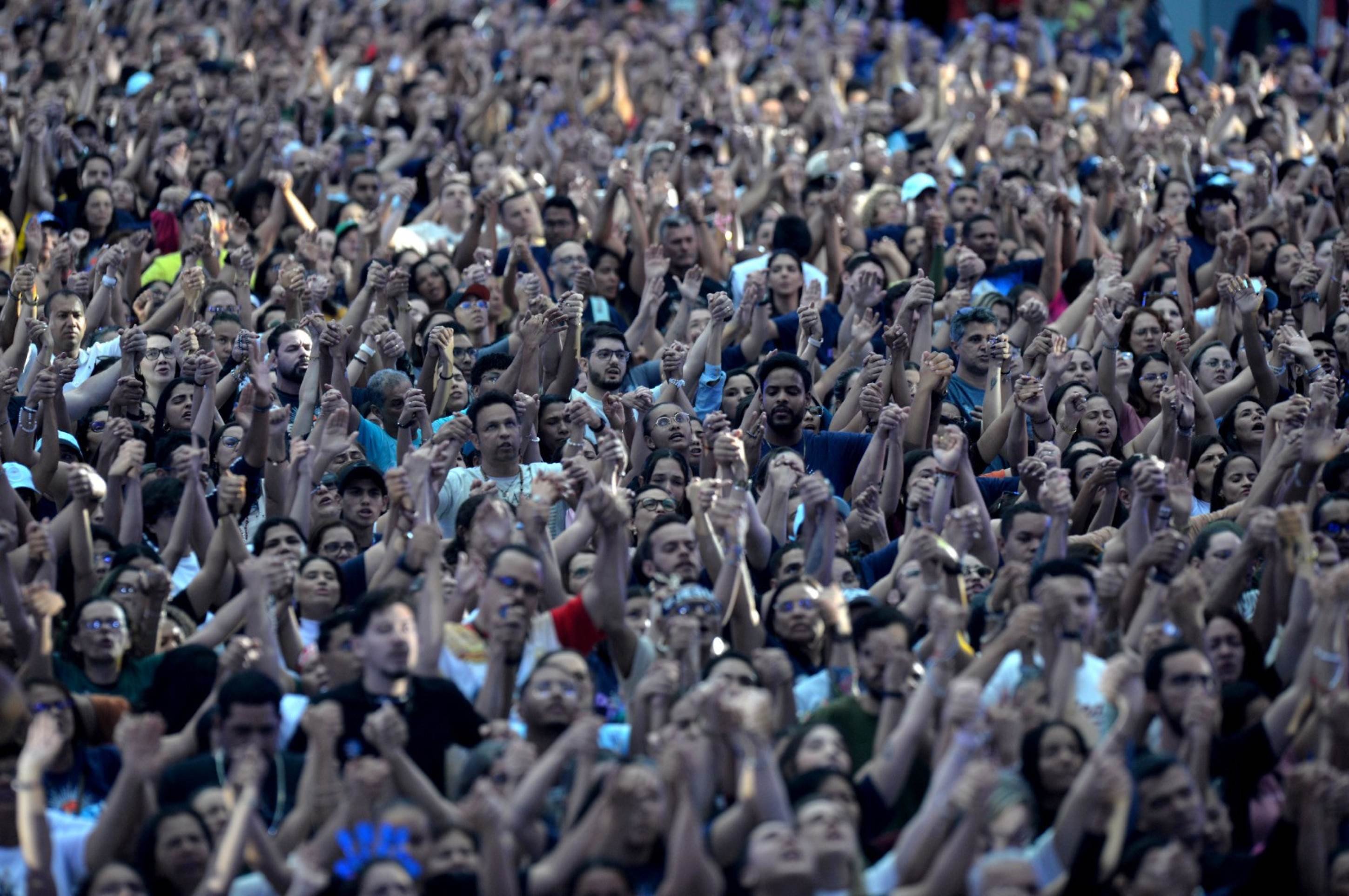 80 mil pessoas participaram do Desperta Brasil no Estádio Nacional Mané Garrincha neste fim de semana