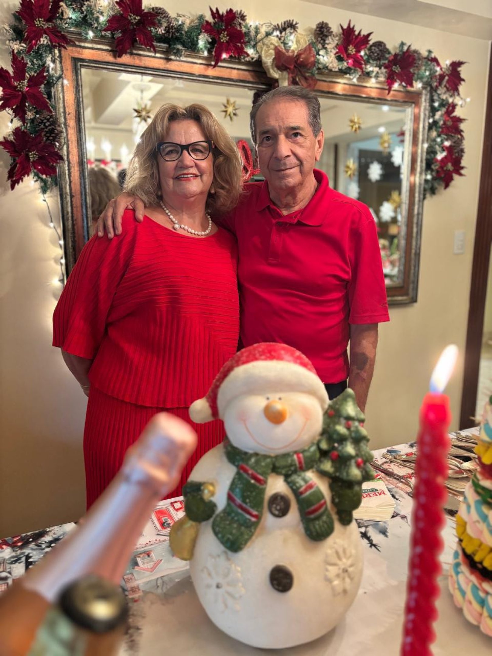 Málcia Afonso: Mário Lúcio de Souza Bastos e a mulher, Claudete Garcia de Souza Bastos 