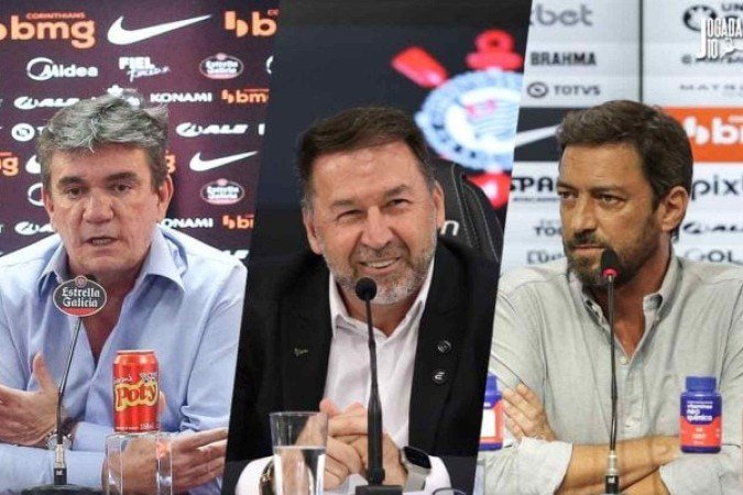 Dirigentes alvinegros fazem parte de conselho do clube - (crédito: Fotos: Rodrigo Coca/José Manoel Idalgo/Agência Corinthians) Dirigentes alvinegros fazem parte de conselho do clube - (crédito: Fotos: Rodrigo Coca/José Manoel Idalgo/Agência Corinthians)