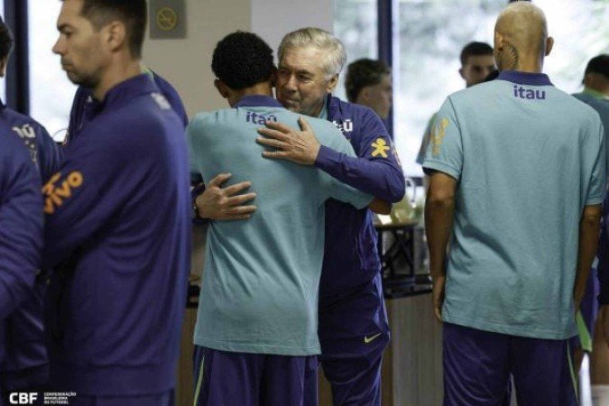 Incompleta, Seleção realiza primeiro treino para Data Fifa - (crédito: Foto: Rafael Ribeiro / CBF) Incompleta, Seleção realiza primeiro treino para Data Fifa - (crédito: Foto: Rafael Ribeiro / CBF)