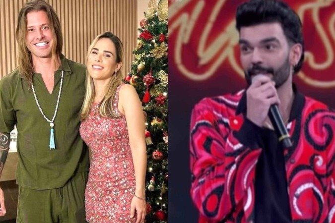 Luan Pereira expõe briga com Dado Dolabella ao vivo na Globo -  (crédito: Reprodução/Globo)