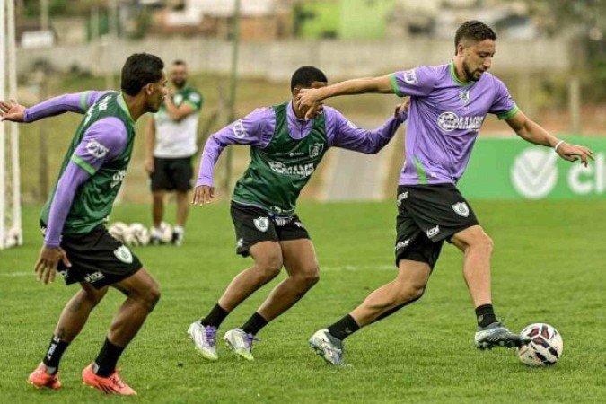 América e Avaí fecham a rodada 24 da Série B - (crédito: Foto: Mourão Panda / América) América e Avaí fecham a rodada 24 da Série B - (crédito: Foto: Mourão Panda / América)