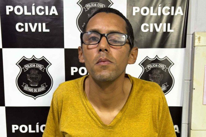 Suspeito de tocar nas partes íntimas de uma criança de seis anos em um evento religioso - (crédito: Polícia Civil de Anápolis) Suspeito de tocar nas partes íntimas de uma criança de seis anos em um evento religioso - (crédito: Polícia Civil de Anápolis)