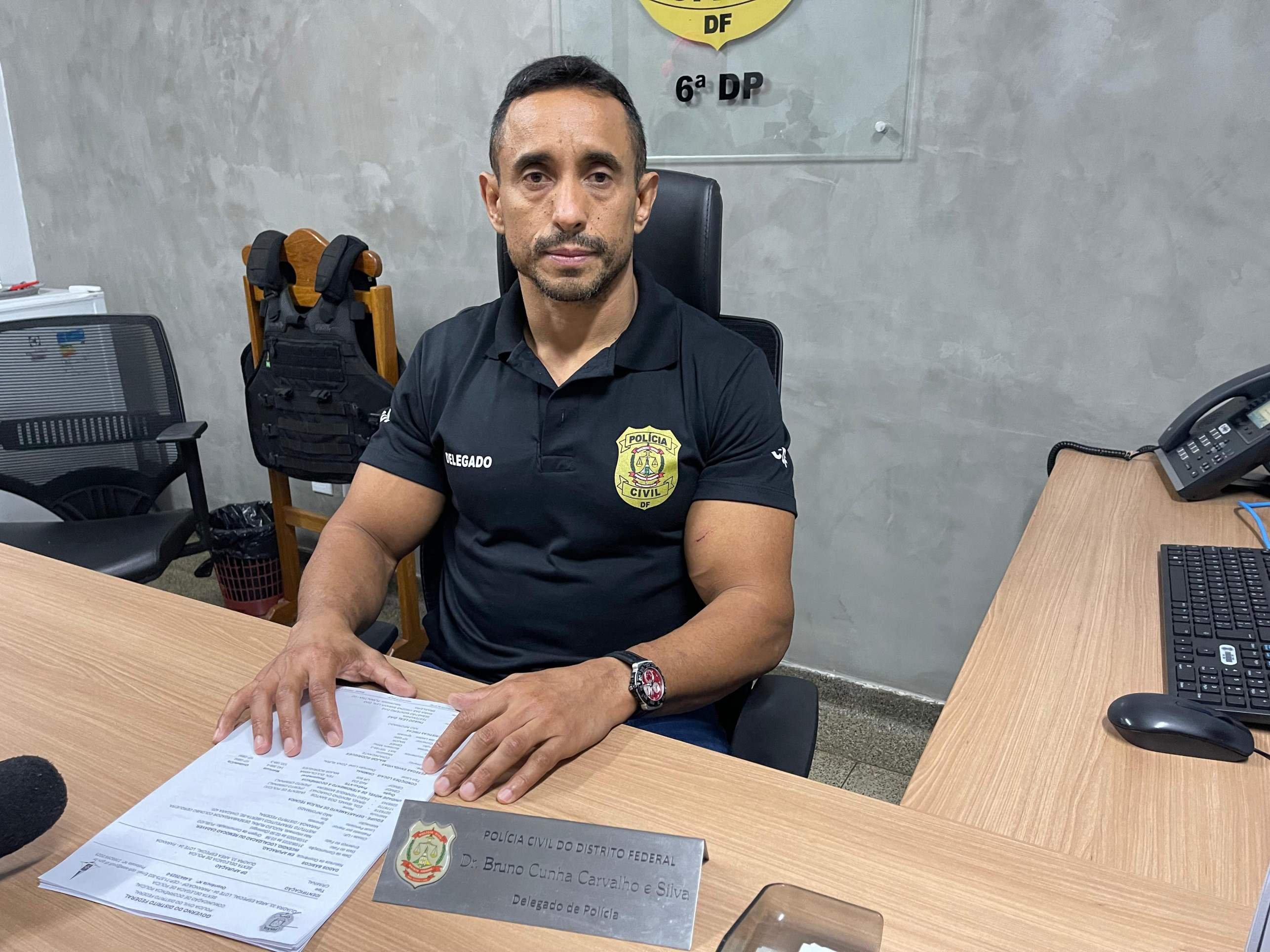 Delegado Bruno Cunha investiga o caso