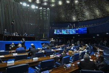  Plenário do Senado Federal durante sessão deliberativa ordinária .. ..Foto: Jefferson Rudy/Ag..ncia Senado
     -  (crédito:  Jefferson Rudy/Agência Senado)