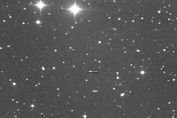 O asteroide 2025 QD8 tem entre 17m e 38m, segundo estimativas, e deve chegar a 281 mil quilômetros do planeta
 -  (crédito: Reprodução/Virtual Telescope Project)