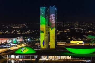 'As projeções representam o povo brasileiro e reforçam o orgulho do Brasil ser um país soberano', disse em nota a Secretaria de Comunicação Social (Secom). -  (crédito:  Ricardo Stuckert/PR)