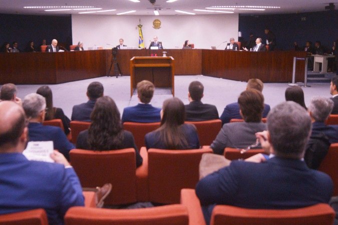  02/09/2025 Ed Alves CB/DA Press. Politica. Julgamento do Ex Presidente Jair Bolsonaro - 1ª Truma do STF . 