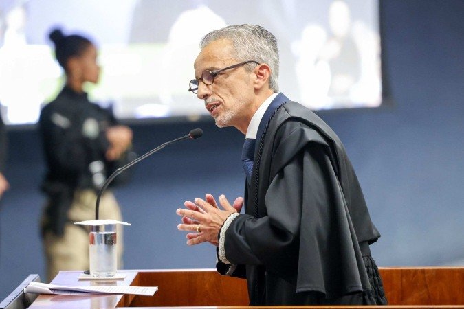 Jair Pereira ponderou que eventuais omissões de Cid devem ser desconsideradas -  (crédito: Fotos: Gustavo Moreno/SCO/STF)