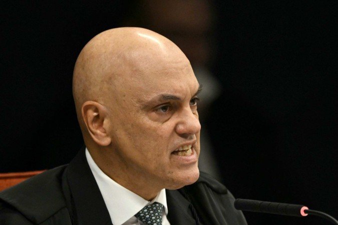 Magistrado descreveu a atuação da organização criminosa na trama golpista -  (crédito:  Evaristo Sa / AFP)