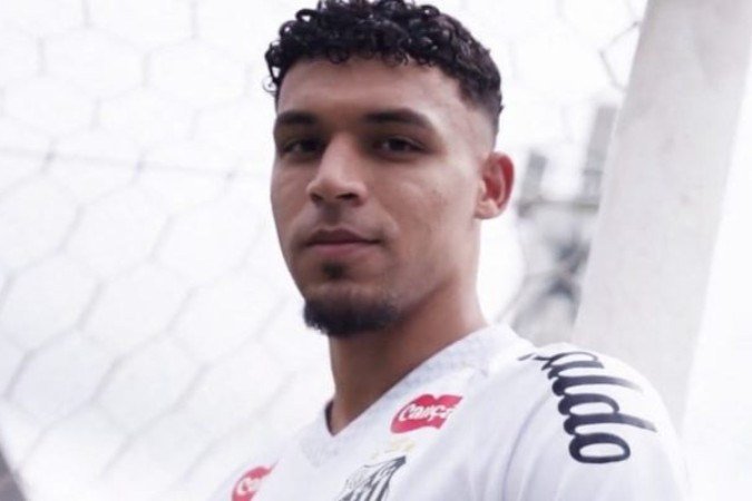 Victor Hugo é novo reforço do Santos -  (crédito: Foto: Reprodução / Santos)