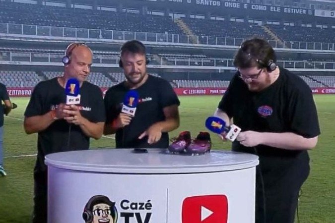 Cazé TV se movimenta para qualificar seu quadro de funcionários e elevar nível de concorrência com a GE TV - (crédito: Foto: Divulgação / CazéTV) Cazé TV se movimenta para qualificar seu quadro de funcionários e elevar nível de concorrência com a GE TV - (crédito: Foto: Divulgação / CazéTV)