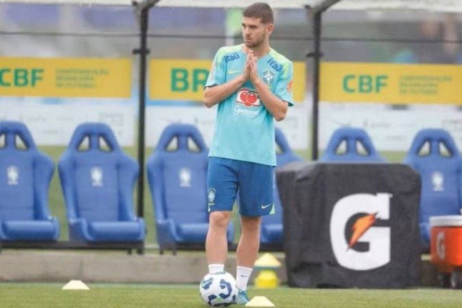 Gustavo Dohmann, do Fluminense, durante atividade da Seleção Brasileira - (crédito: Foto: Rafael Ribeiro/CBF) Gustavo Dohmann, do Fluminense, durante atividade da Seleção Brasileira - (crédito: Foto: Rafael Ribeiro/CBF)