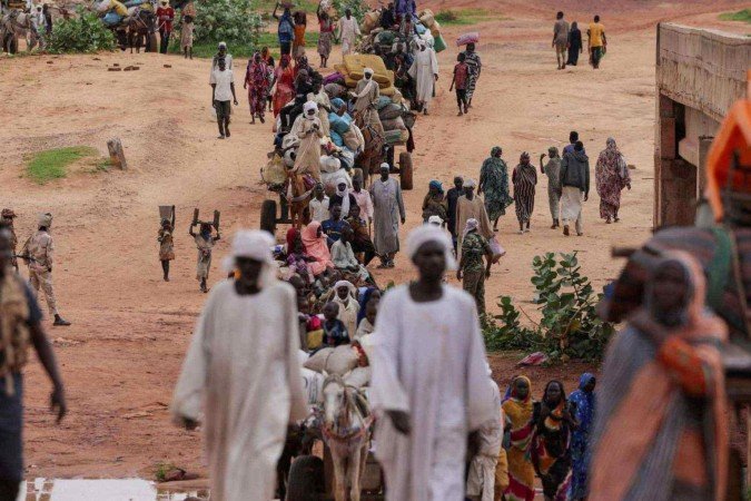 Deslizamento de terra deixa mil mortos no Sudão, diz grupo armado -  (crédito: BBC Geral)