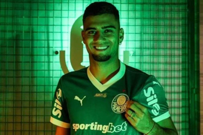 Andreas Pereira fez atividades no Palmeiras - (crédito: Foto: Fabio Menotti/Palmeiras) Andreas Pereira fez atividades no Palmeiras - (crédito: Foto: Fabio Menotti/Palmeiras)