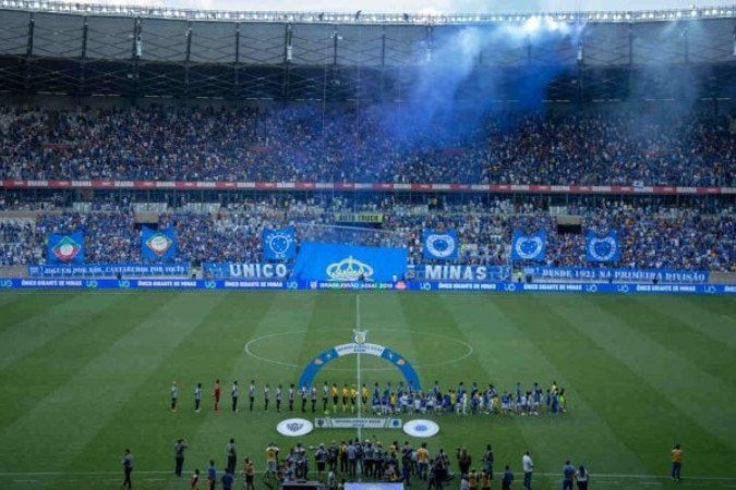 Torcida Celeste esgota ingressos para partida decisiva contra o Atlético - (crédito: Foto: André Araujo/Cruzeiro) Torcida Celeste esgota ingressos para partida decisiva contra o Atlético - (crédito: Foto: André Araujo/Cruzeiro)