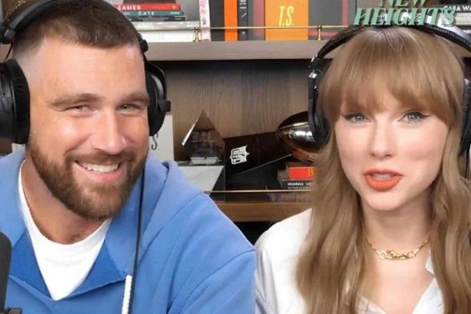 Taylor Swift faz a profecia se tornar real com Travis Kelce -  (crédito: TMJBrazil)