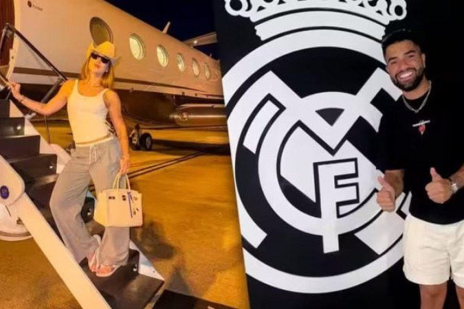 Virginia visita estádio do Real Madrid em meio a rumores de romance com Vini Jr - (crédito: Reprodução / Instagram) Virginia visita estádio do Real Madrid em meio a rumores de romance com Vini Jr - (crédito: Reprodução / Instagram)