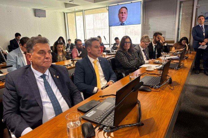 Comissão de Segurança Pública ouviu o depoimento de Eduardo Tagliaferro, ex-assessor do TSE -  (crédito:  Apolos Neto)