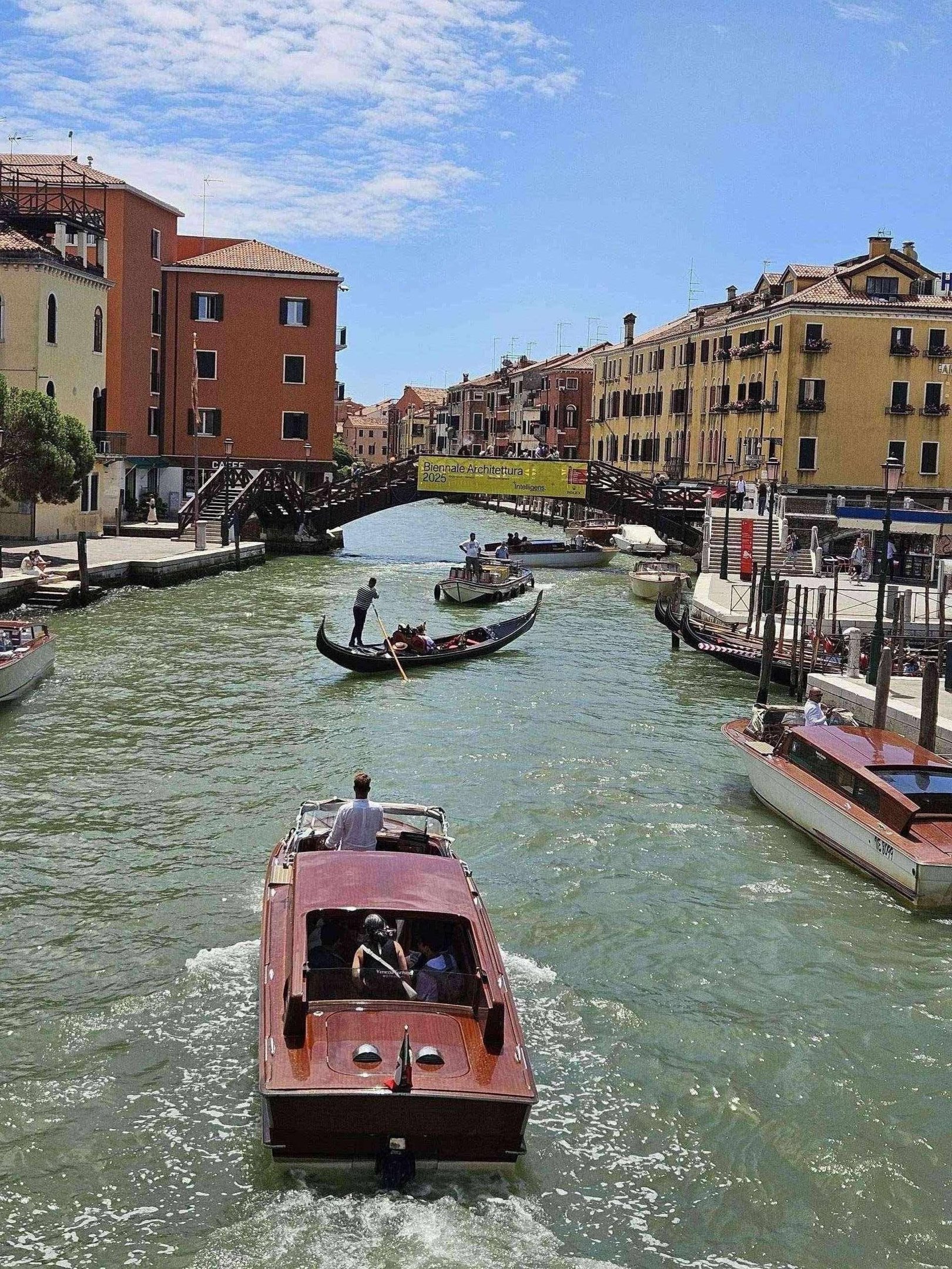 Gôndola no Grande Canal