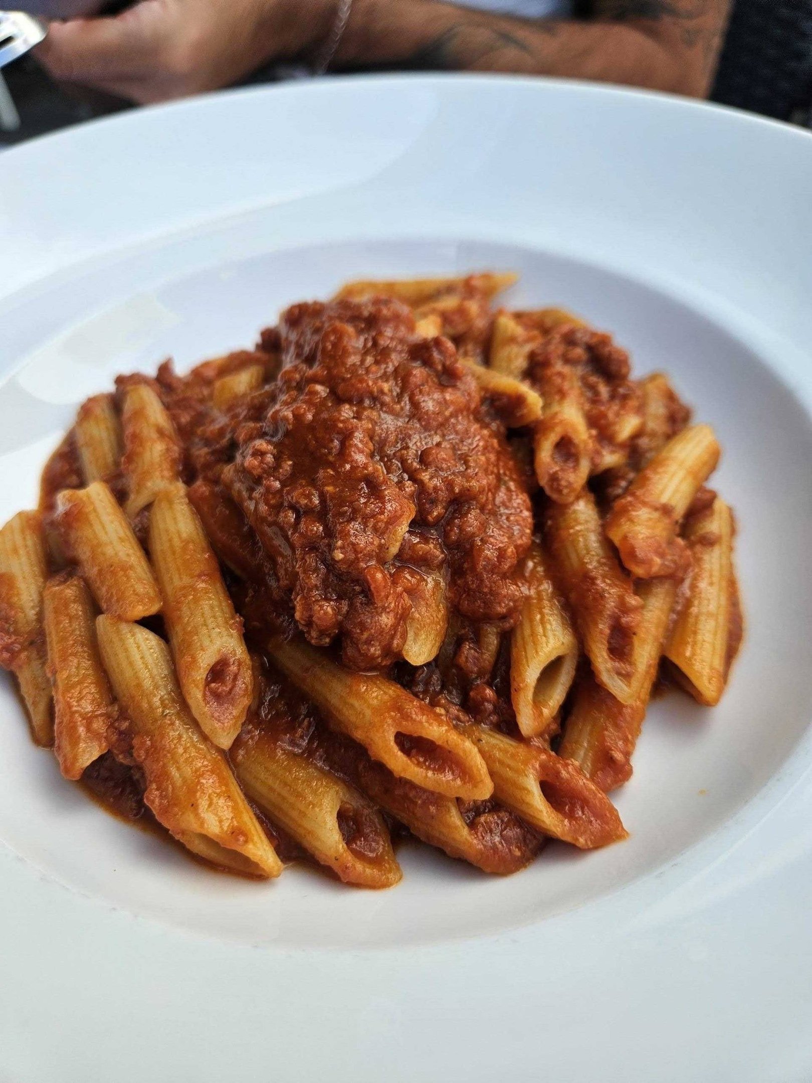 Uma típica massa italiana