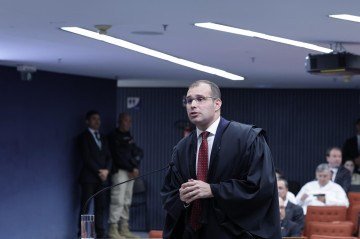O advogado Andrew Farias: 'Está provado que ele (Nogueira) é manifestamente inocente' -  (crédito: Rosinei Coutinho/STF)