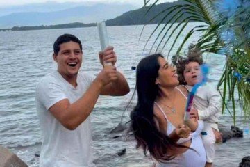 Vídeo: avó erra sexo do bebê e chá revelação de influenciadora tem reviravolta -  (crédito: Tupi)