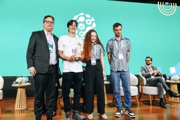 Equipe do IFMT na premiação