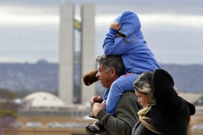  03.09.2025  Carlos Vieira/CB/DA.Press - Frio em Brasília. -  (crédito:  Carlos Vieira/CB                 )