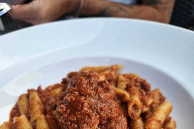 Uma típica massa italiana