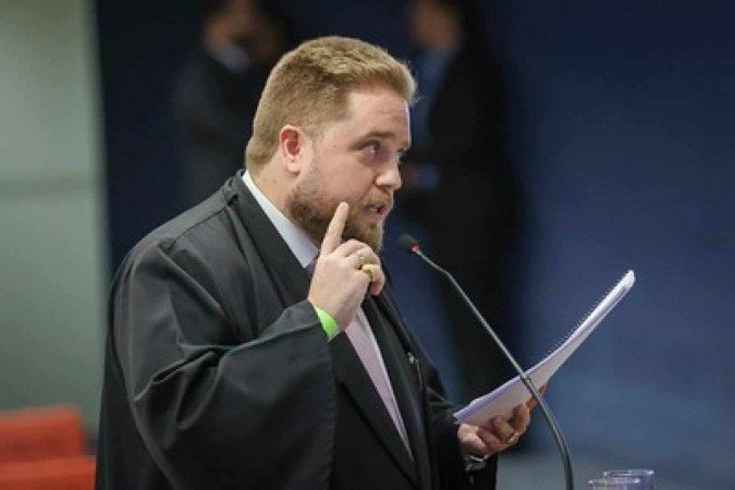 Milanez apontou nulidades no processo e disse que o sistema acusatório foi desrespeitado - (crédito: Gustavo Moreno/STF) Milanez apontou nulidades no processo e disse que o sistema acusatório foi desrespeitado - (crédito: Gustavo Moreno/STF)