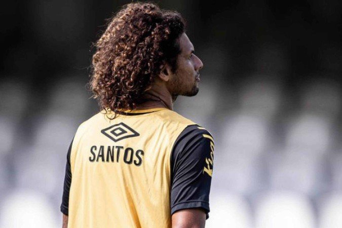 Willian Arão está muito incomodado com lesão sofrida  -  (crédito:  Foto: Raul Baretta/ Santos FC.)