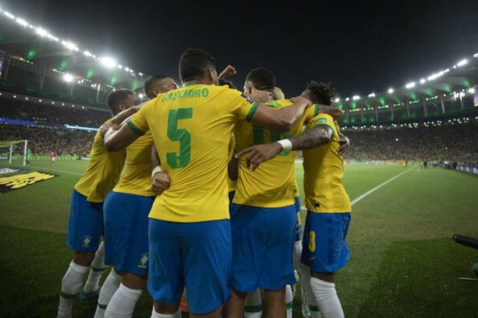 Relembre últimas 'despedidas' da Seleção em casa nas Eliminatórias - (crédito: Foto: Lucas Figueiredo/CBF) Relembre últimas 'despedidas' da Seleção em casa nas Eliminatórias - (crédito: Foto: Lucas Figueiredo/CBF)
