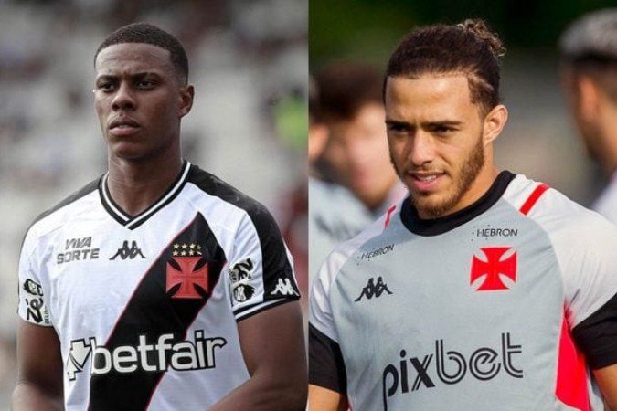 Vasco anuncia transferências de dois jogadores -  (crédito: Fotos: Matheus Lima e Daniel Ramalho / Vasco)