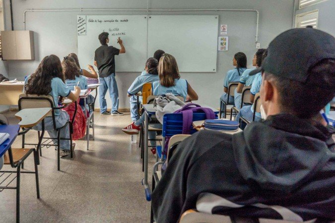  Uso de recursos possibilita aulas mais dinâmicas -  (crédito: Jotta Casttro/SEEDF)