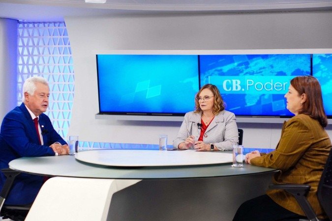  03.09.2025. Guilherme Felix CB/DA Press. CB.PODER - O deputado federal Rodrigo Rollemberg (PSB/DF) .. o entrevistado do CB.Poder de hoje. Na bancada: Denise Rothenburg e Ana Maria Campos
     -  (crédito:  Guilherme Felix CB/DA Press.)
