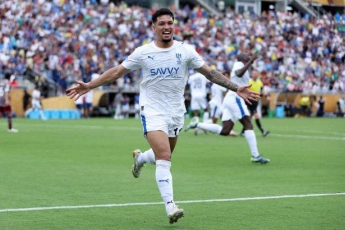 São Paulo não conseguiu contratar o centroavante Marcos Leonardo - (crédito: Foto: Megan Briggs/Getty Images) São Paulo não conseguiu contratar o centroavante Marcos Leonardo - (crédito: Foto: Megan Briggs/Getty Images)