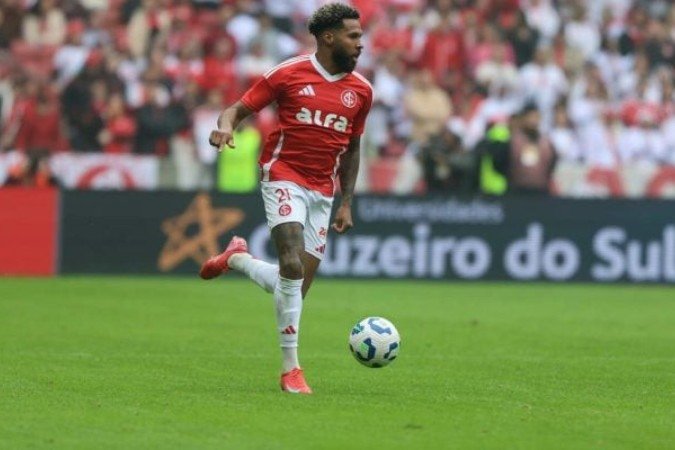 Wesley se despede do Internacional após passagem de quase dois anos -  (crédito: Foto: Reprodução / X)