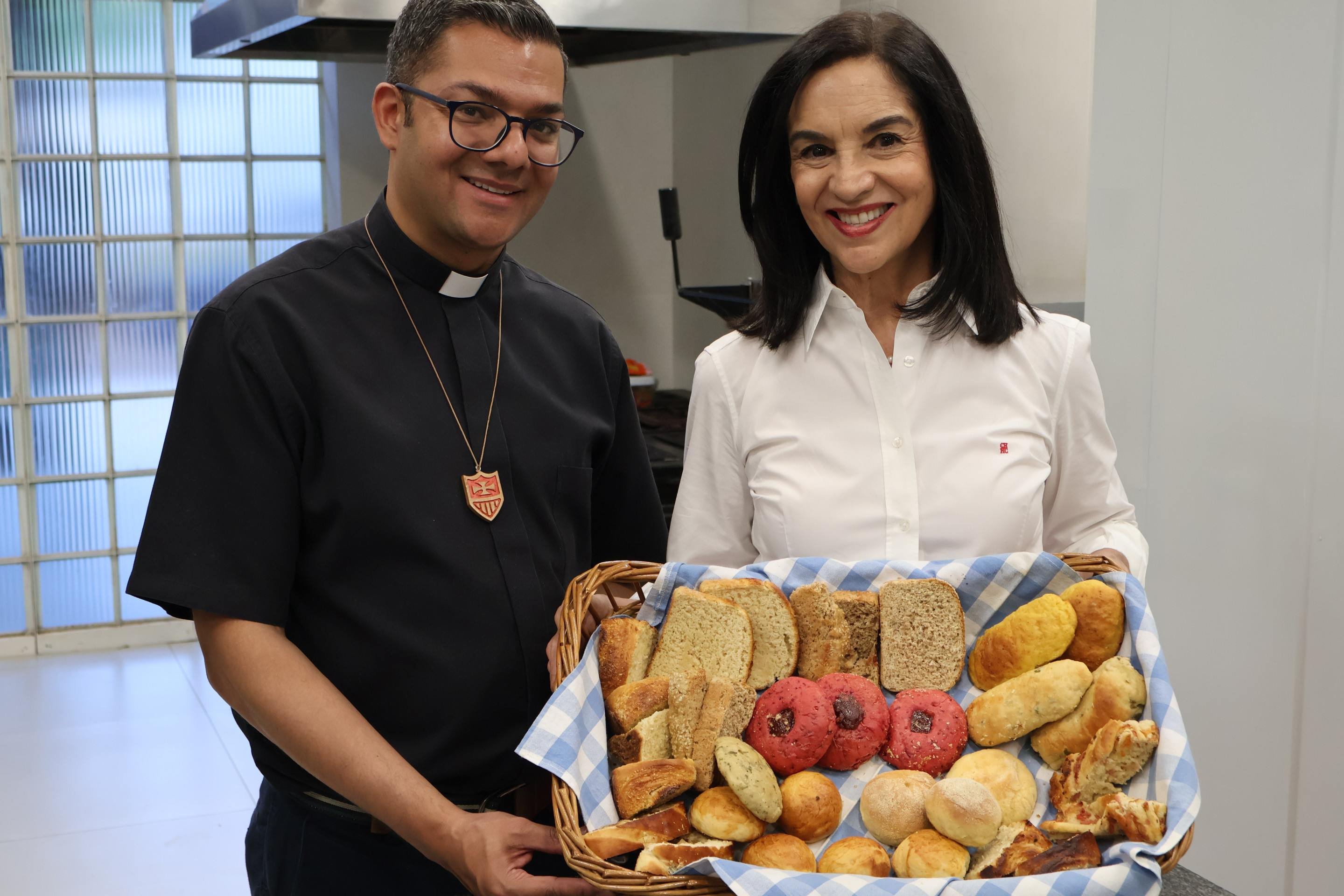  03/09/2025 Bruna Gaston CB/DA Press. Projeto Padaria Artesanal. Lu Alckmin e Elionaldo Ecione, par&oacute;co da Par&oacute;quia Sagrado Cora&ccedil;&atilde;o de Jesus       
