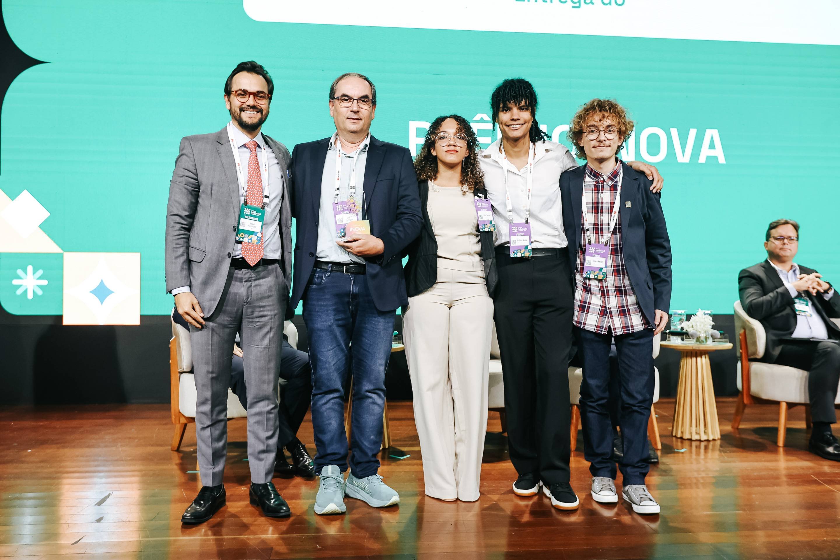 Equipe do IFSP na premiação