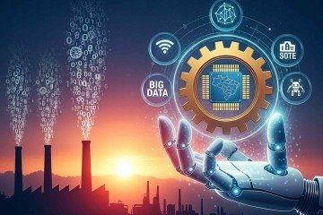 O program  B+P – Smart Factory BNDES/2025 destina R$ 56 milhões a projetos de inovação em Indústria 4.0 -  (crédito: Whisk)