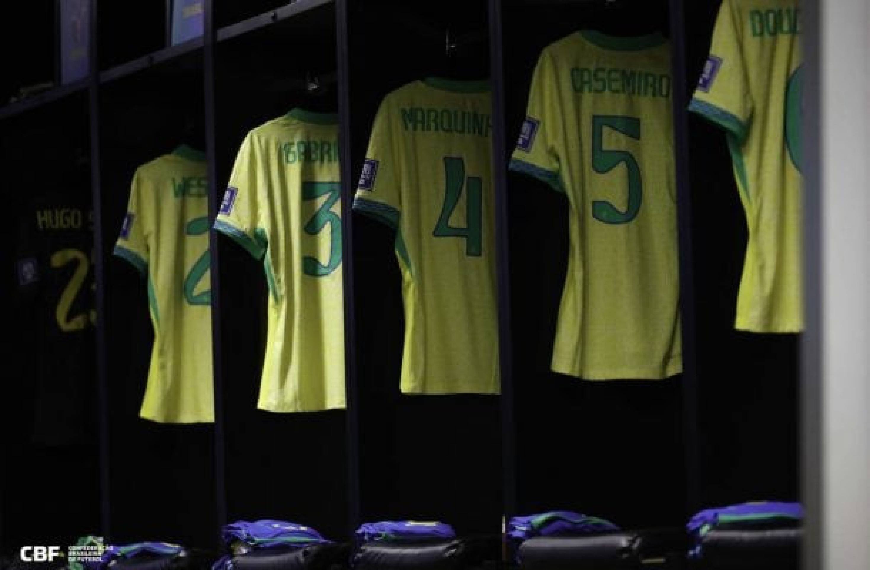Na letra, o futebol surge como expressão de identidade nacional, memória coletiva e orgulho popular - (crédito: Foto: Rafael Ribeiro / CBF) Na letra, o futebol surge como expressão de identidade nacional, memória coletiva e orgulho popular - (crédito: Foto: Rafael Ribeiro / CBF)